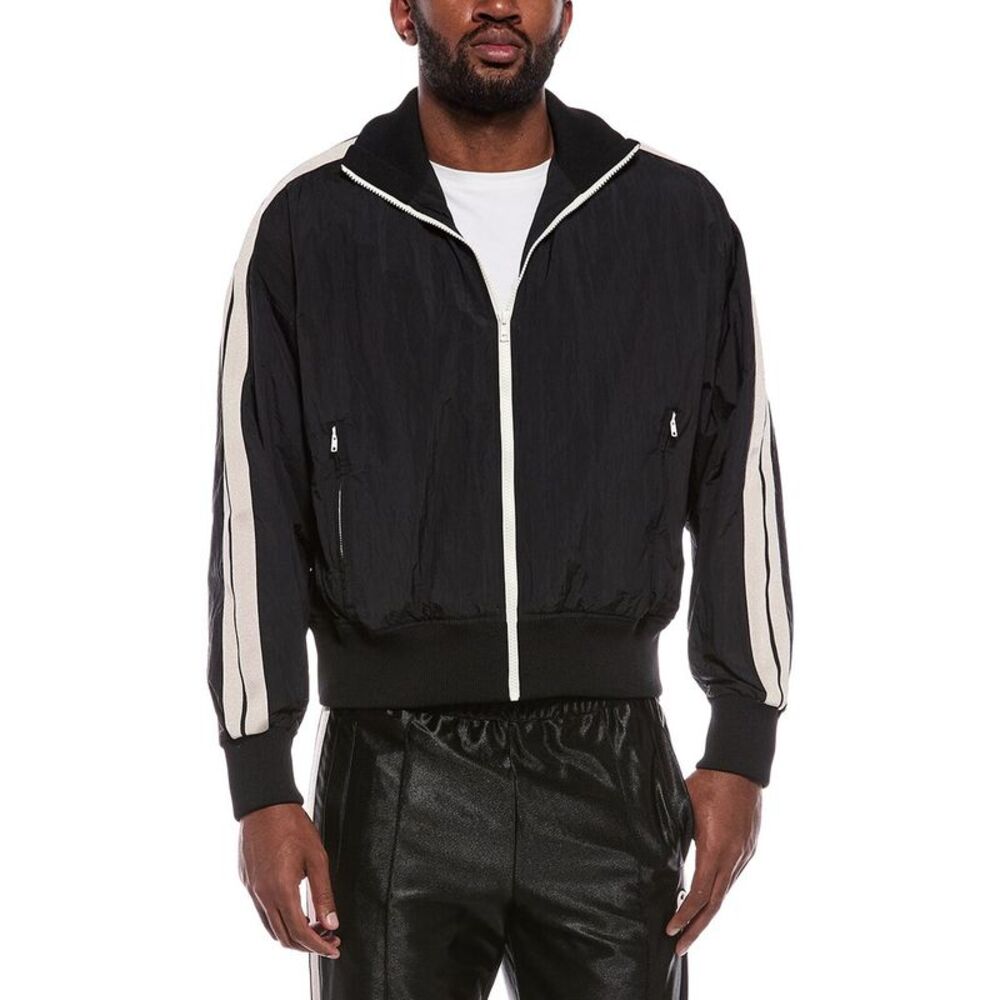 Palm Angels Mens Jacket, Black